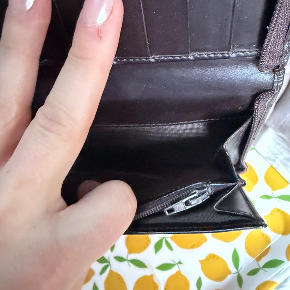 GUCCI Marmont Long Wallet G Motif Black 7 inch Glossy Black Clutch Tom Ford Era - Picture 8 of 11